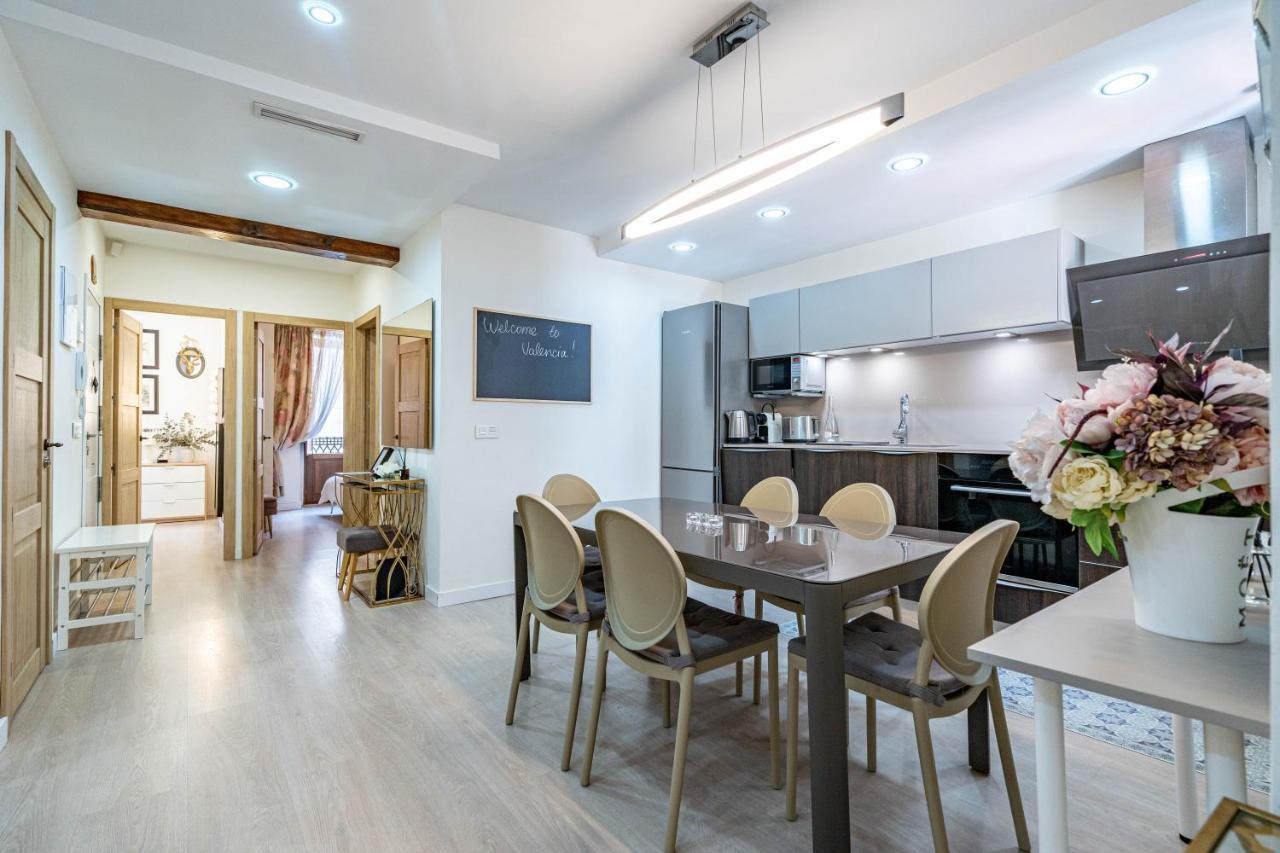 Central Luxury Flat With Free Parking Leilighet Valencia Eksteriør bilde